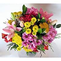 Los mejores  - REGALAUNAFLOR-Ramo de flores variadas-FLORES NATURALES-ENTREGA EN 24 HORAS DE LUNES A SABADO.